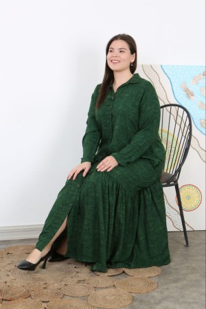221936 GREEN DRESS