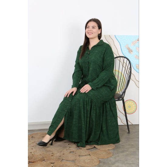 221936 GREEN DRESS