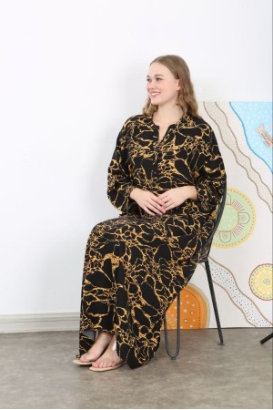 221944 TOPTAN DESENLİ ELBİSE