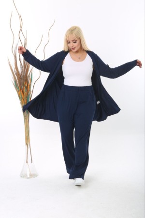 221947 TOPTAN LACİVERT PANTOLON TAKIM