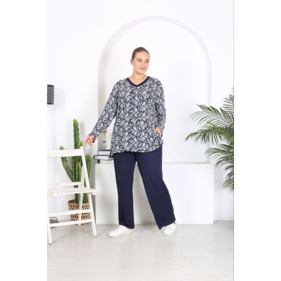 221949 TOPTAN DESENLİ PANTOLON TAKIM