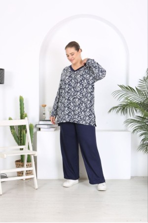 221950 TOPTAN DESENLİ PANTOLON TAKIM