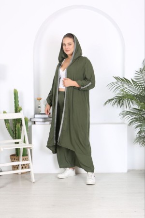 221956 TOPTAN HAKİ PANTOLON TAKIM