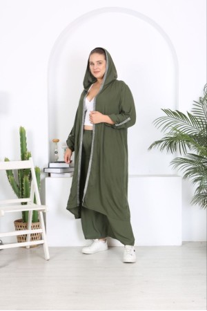 221956 TOPTAN HAKİ PANTOLON TAKIM