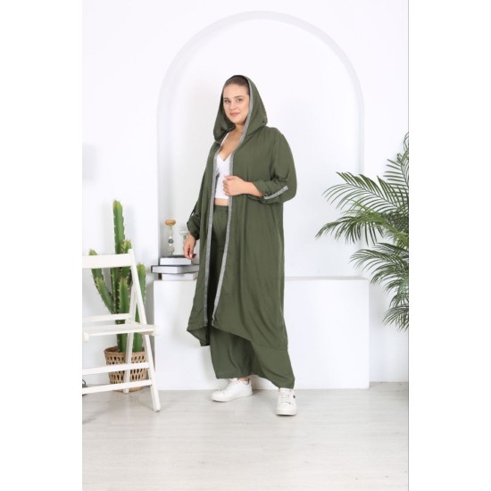 221956 TOPTAN HAKİ PANTOLON TAKIM