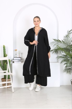 221957 TOPTAN SİYAH PANTOLON TAKIM