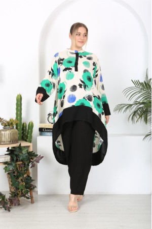 221960 TOPTAN DESENLİ PANTOLON TAKIM