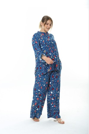 221963 TOPTAN DESENLİ PANTOLON TAKIM