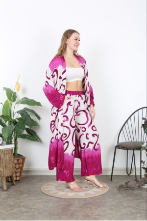 221968 TOPTAN DESENLİ PANTOLON TAKIM