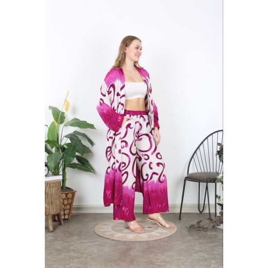 221968 TOPTAN DESENLİ PANTOLON TAKIM