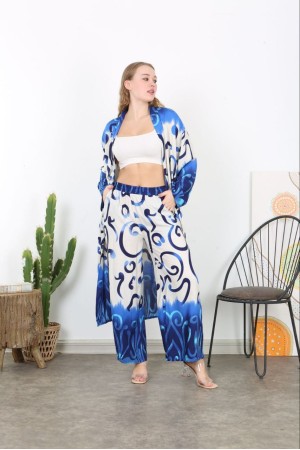 221969 TOPTAN DESENLİ PANTOLON TAKIM