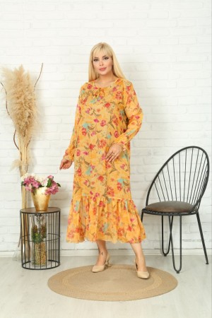 221979 patterned DRESS