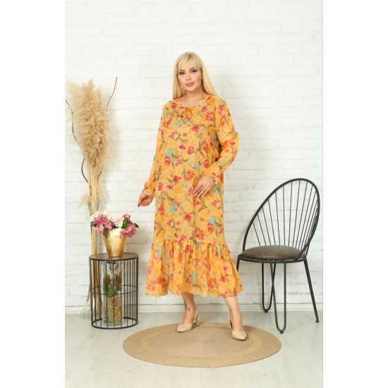 221979 patterned DRESS