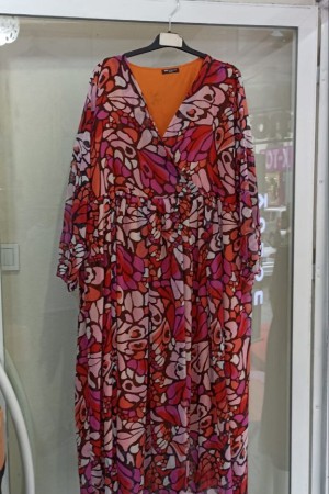 221981 patterned DRESS