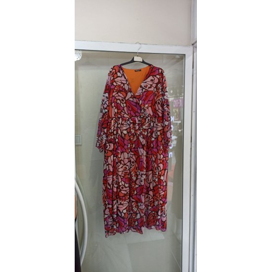 221981 patterned DRESS