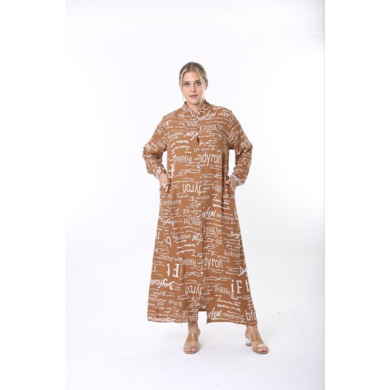 221991 patterned DRESS