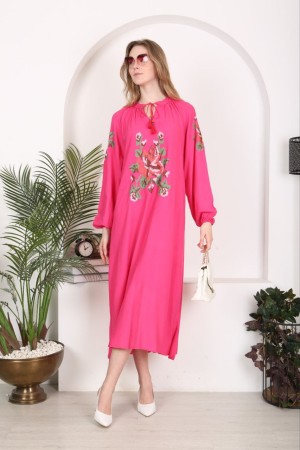 222007 fuchsia DRESS