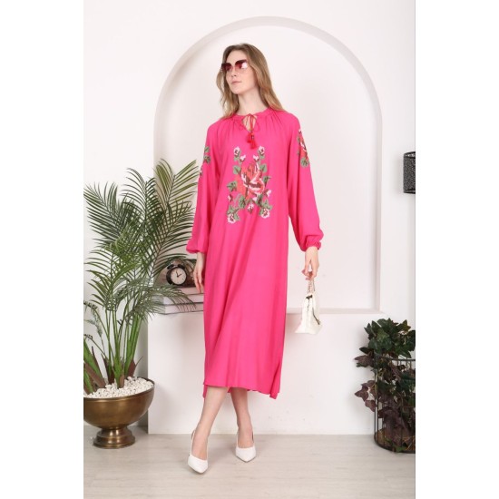 222007 fuchsia DRESS