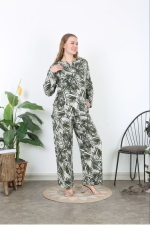 222028 TOPTAN DESENLİ PANTOLON TAKIM