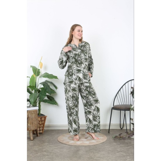 222028 TOPTAN DESENLİ PANTOLON TAKIM