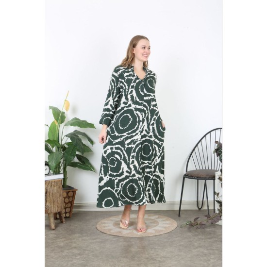 222032 patterned DRESS