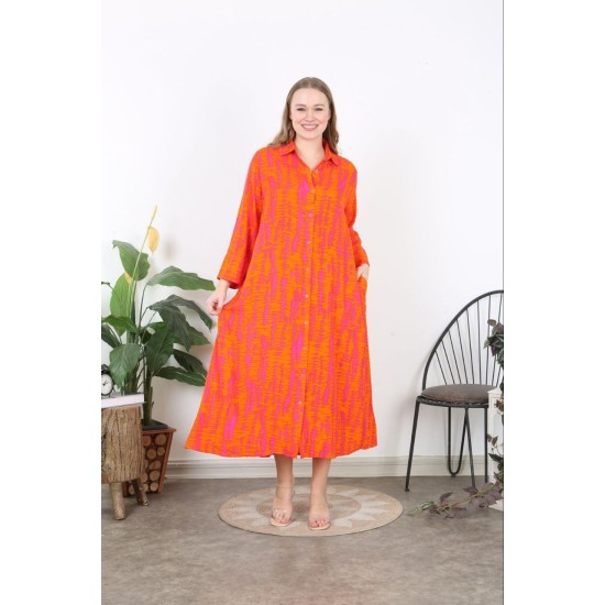 222033 patterned DRESS