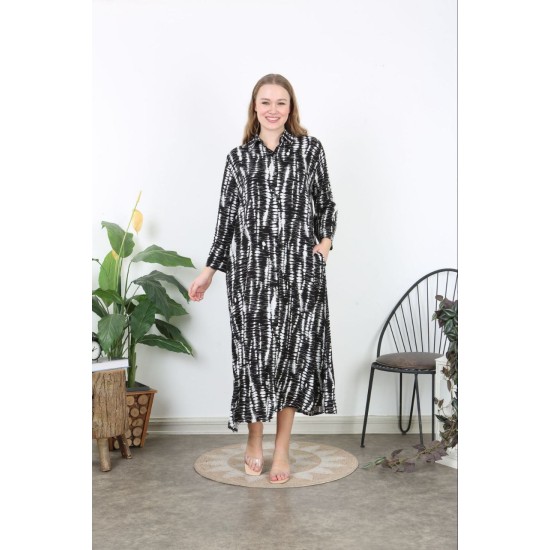 222036 patterned DRESS