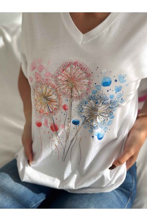 222090 TOPTAN BEYAZ TSHIRT