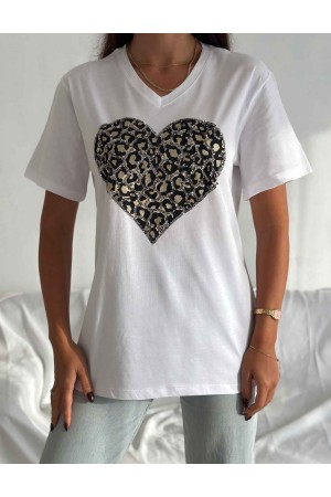 222103 TOPTAN BEYAZ TSHIRT