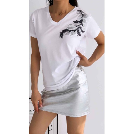 222112 TOPTAN BEYAZ TSHIRT