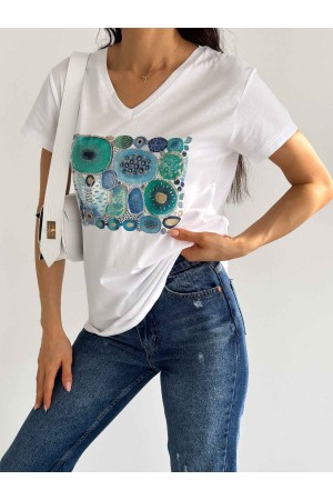 222113 TOPTAN BEYAZ TSHIRT