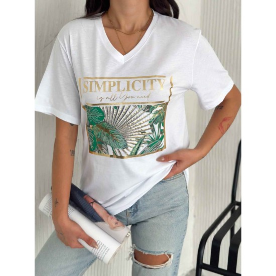 222121 TOPTAN BEYAZ TSHIRT