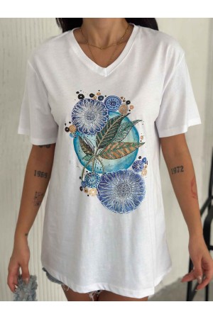 222123 TOPTAN BEYAZ TSHIRT