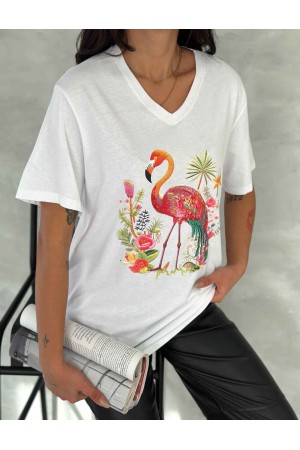 222129 TOPTAN BEYAZ TSHIRT