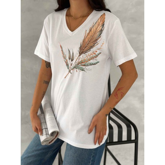 222131 TOPTAN BEYAZ TSHIRT