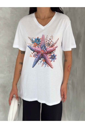 222145 TOPTAN BEYAZ TSHIRT