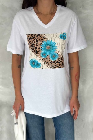 222148 TOPTAN BEYAZ TSHIRT