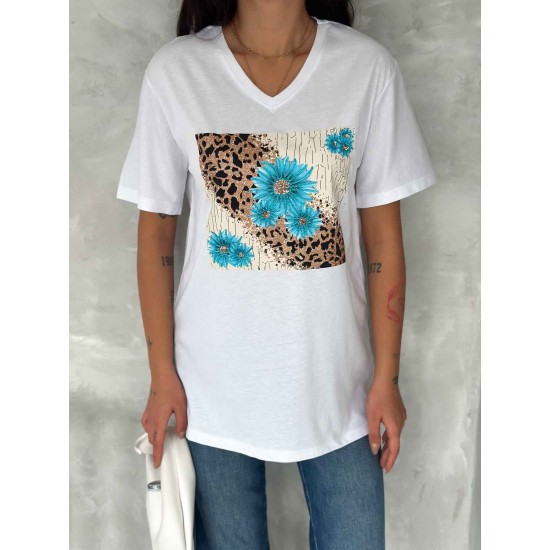 222148 TOPTAN BEYAZ TSHIRT