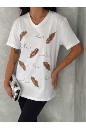 222153 TOPTAN BEYAZ TSHIRT