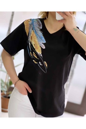 222161 black T shirts