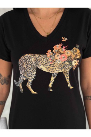 222171 TOPTAN SİYAH TSHIRT