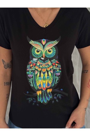 222172 TOPTAN SİYAH TSHIRT