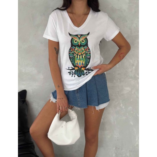 222176 TOPTAN BEYAZ TSHIRT