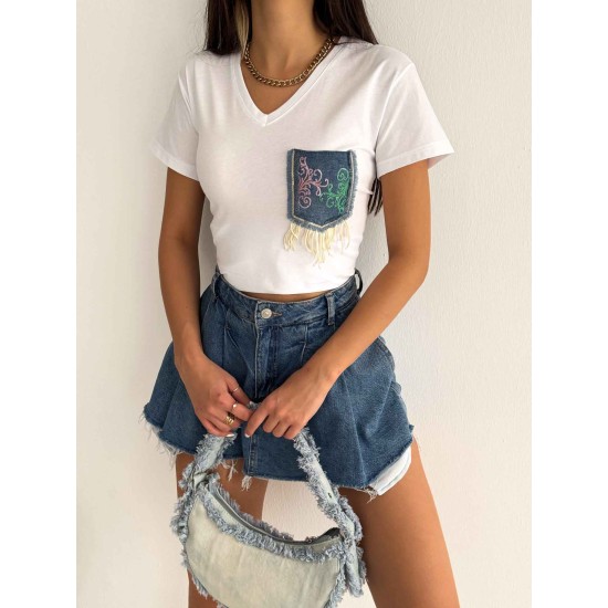 222182 TOPTAN BEYAZ TSHIRT