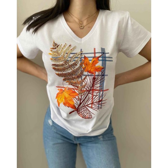 222183 TOPTAN BEYAZ TSHIRT