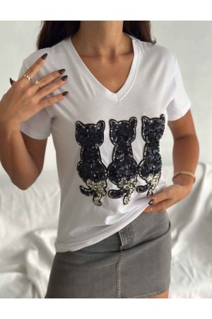 222190 white T shirts