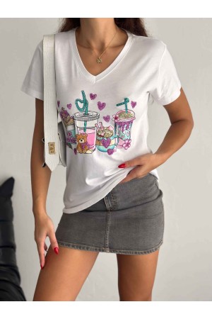 222191 white T shirts