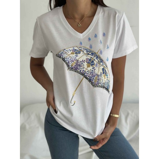 222208 TOPTAN BEYAZ TSHIRT