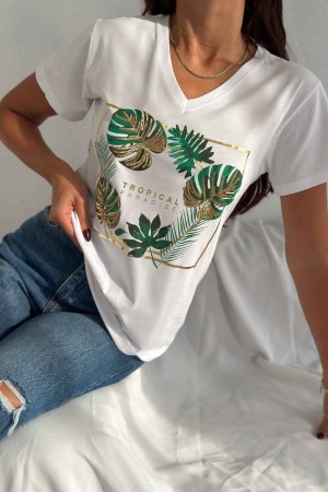 222215 TOPTAN BEYAZ TSHIRT