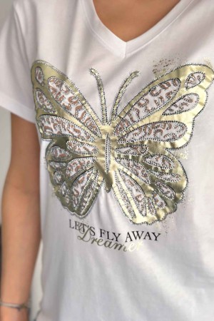 222218 TOPTAN BEYAZ TSHIRT